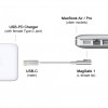 Macbook Magsafe 1 to USB-C 快充充電線