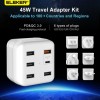 ELEKER 45W 6位 USB 旅行充電器 ( TYPE-C/USB X 5 )