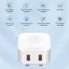 ELEKER 18W QC3.0 雙USB 充電器