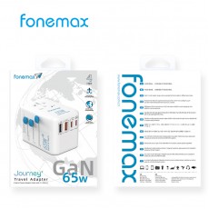 Fonemax 65W Journey Adapter 4 Ports 快充 旅行充電器