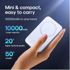 Joyroom 10000mAh 20W 磁吸無線 Power Bank