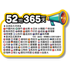 Banana (52地) 20GB 365日 年卡
