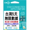 中國移動 (台灣) 每日1GB 5日卡