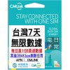 中國移動 (台灣) 每日1GB 7日卡