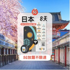 TOPSI (日本) 8日 無限任用 放題不限速 