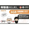 中國聯通 (阿聯酋杜拜) 6GB 30日卡