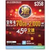 ValueGB 激 (香港) 70GB 365日 年卡