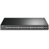 TPLink JetStream 52-Port Gigabit L2+ Managed Switch with 48-Port PoE+, TL-SG3452P
