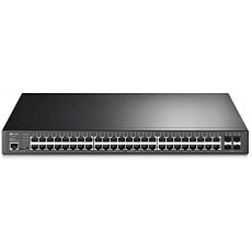 TPLink JetStream 52-Port Gigabit L2+ Managed Switch with 48-Port PoE+, TL-SG3452P