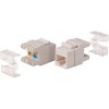 Ultima UK Cat.6 180 degree Punch Down Keystone Jack