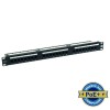 Ultima UK Cat.6 24 Port RJ45 Rear Punch Patch Panel, full loaded