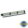 Ultima UK Cat.6 24 Port RJ45 Rear Punch Patch Panel, full loaded