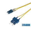Ultima UK OS2 LC-SC Fibre Patch Leads, Yellow