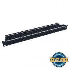 Ultima UK Cat.6 24 Port Through Coupler Patch Panel (788079)