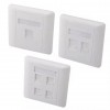 Ultima Flat Faceplate with integral keystone shutter