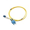 Ultima UK OS2 LC-SC Fibre Patch Leads, Yellow