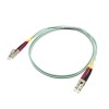 Ultima UK OM3 LC-LC Fibre Patch Leads, Aqua