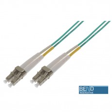 Ultima UK OM3 LC-LC Fibre Patch Leads, Aqua