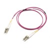 Ultima UK OM4 LC-LC Fibre Patch Leads, Violet