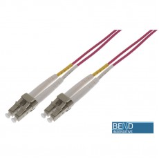 Ultima UK OM4 LC-LC Fibre Patch Leads, Violet