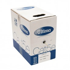 Ultima UK Cat.5e UTP 4 Pairs PVC Cable, 305m/box