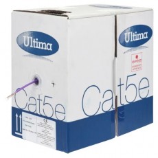 Ultima UK Cat.5e UTP 4 Pairs PVC Cable, 305m/box