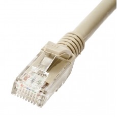 Ultima UK Cat.6 UTP LZSH Moulded Patch Leads, Grey