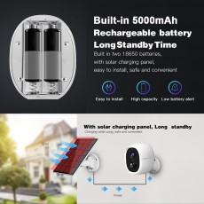 VSTARCAM 戶外防水太陽能充電式 IPCAM (CB53-TZ)